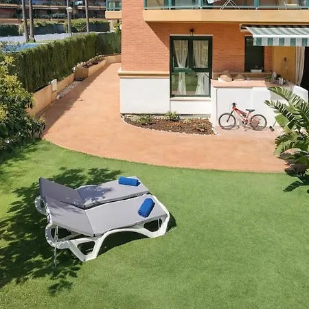 Bajo Junto A La Playa Con Jardin Privado Torremolinos